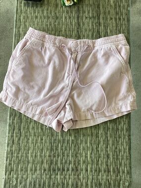 American Eagle Outfitters Light Pink  Drawstring Cargo Shorts Medium